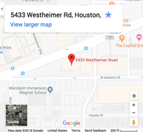 Houston Office Map